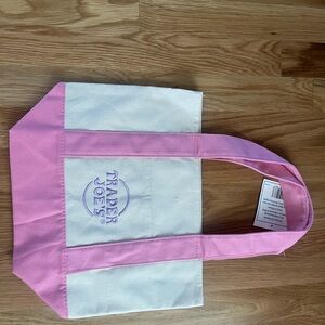 Pink Trader Joe's Mini Tote bag
